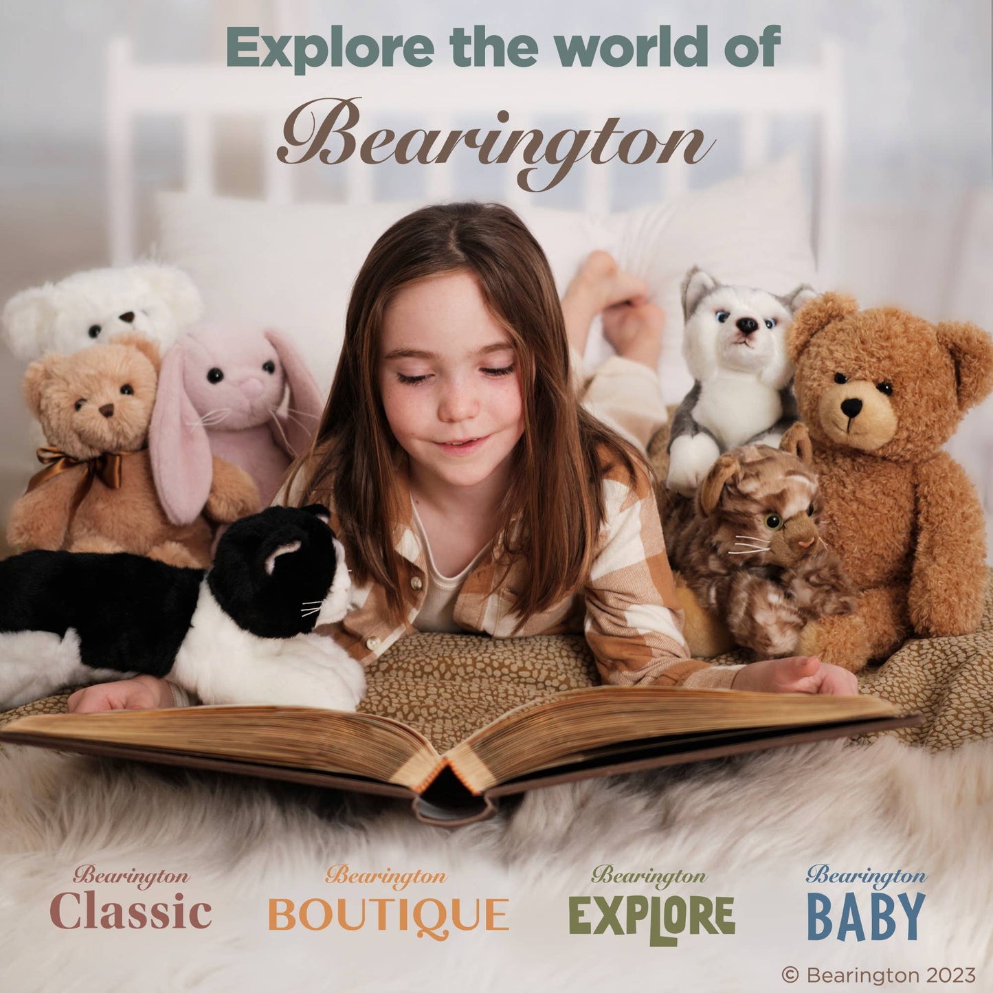 Boomer the Taupe & White Bunny Berrington