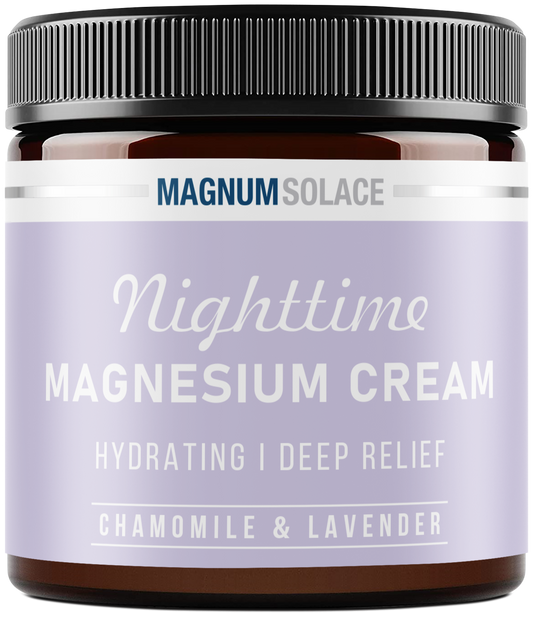 Nighttime Magnesium Cream: Chamomile & Lavender