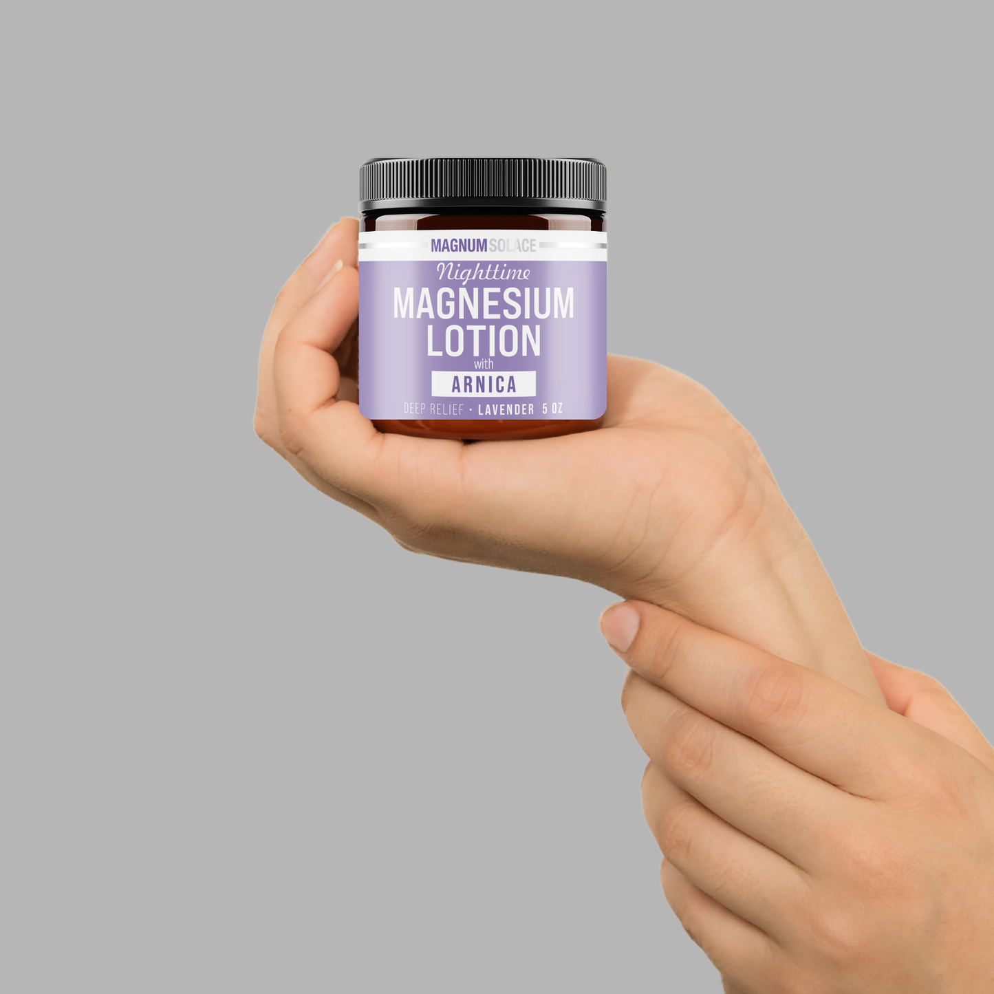 Nighttime Magnesium Lotion with Arnica: Citrus Rose