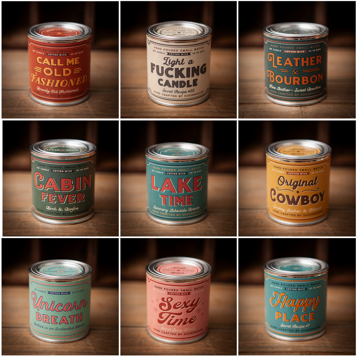 Lake Time Soy Paint Can Candle