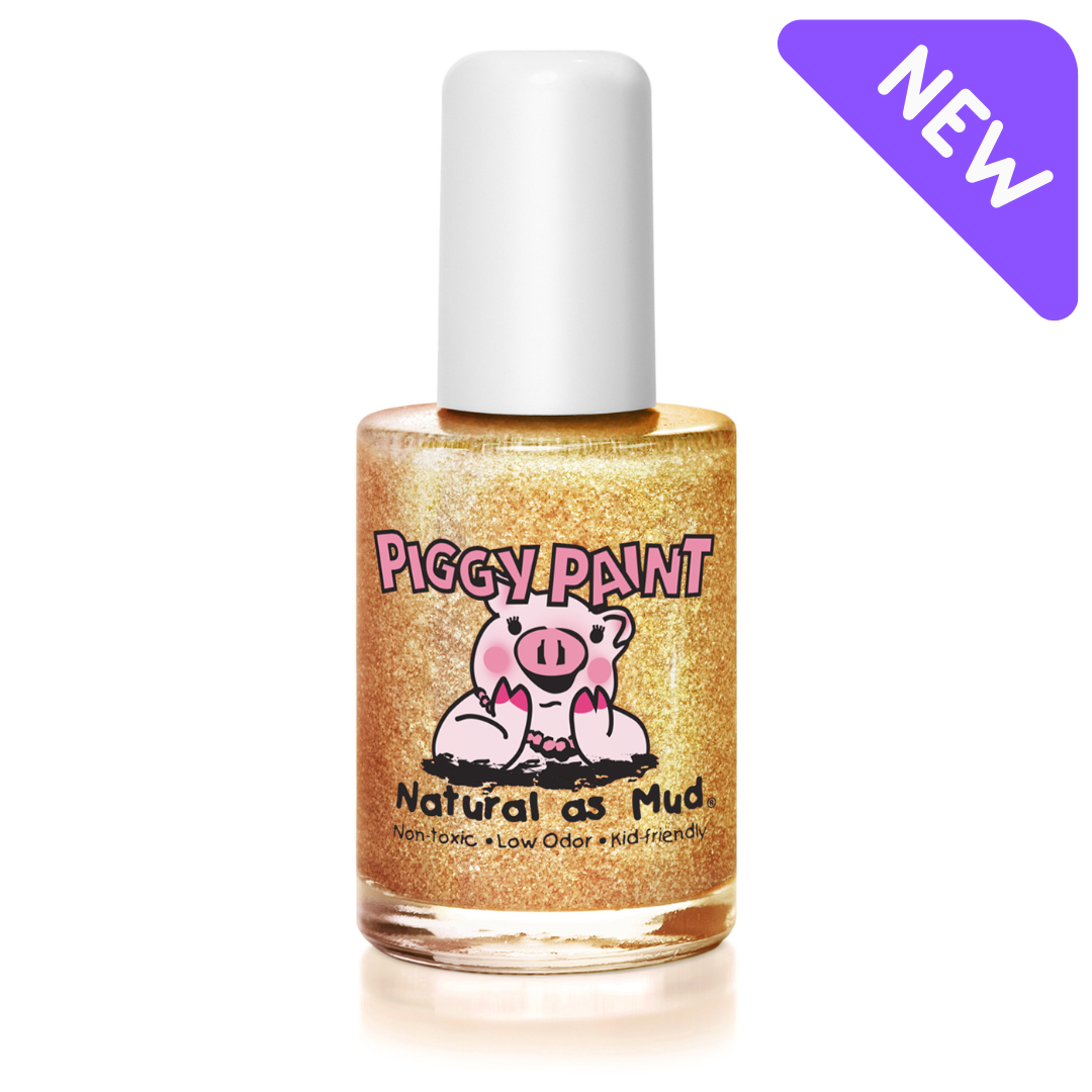 Heart of Gold Non-Toxic Kids Nail Polish Piggy