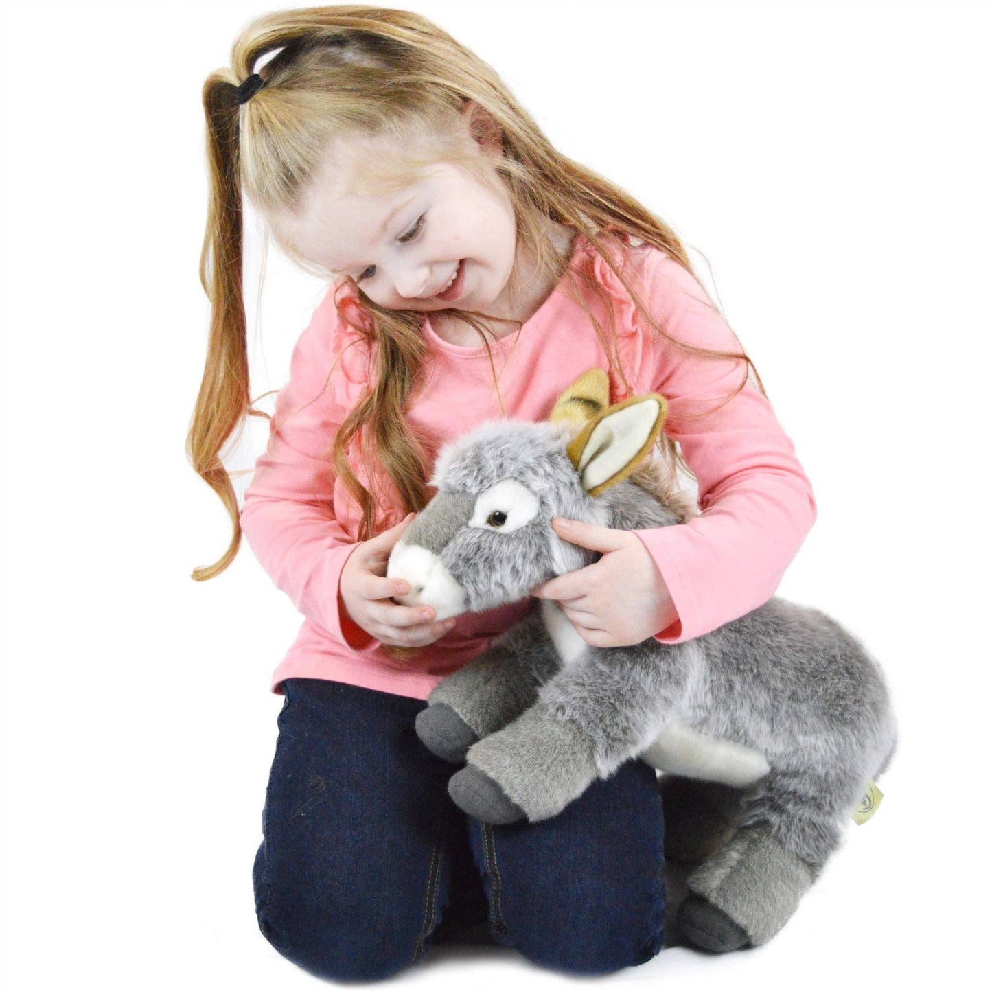 Darlene The Donkey | 15 Inch Stuffed Animal Plush | Viahart