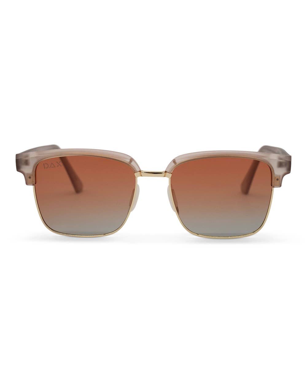 Austin - Unisex Polarized Square Sunglasses: Sand Dax Fl