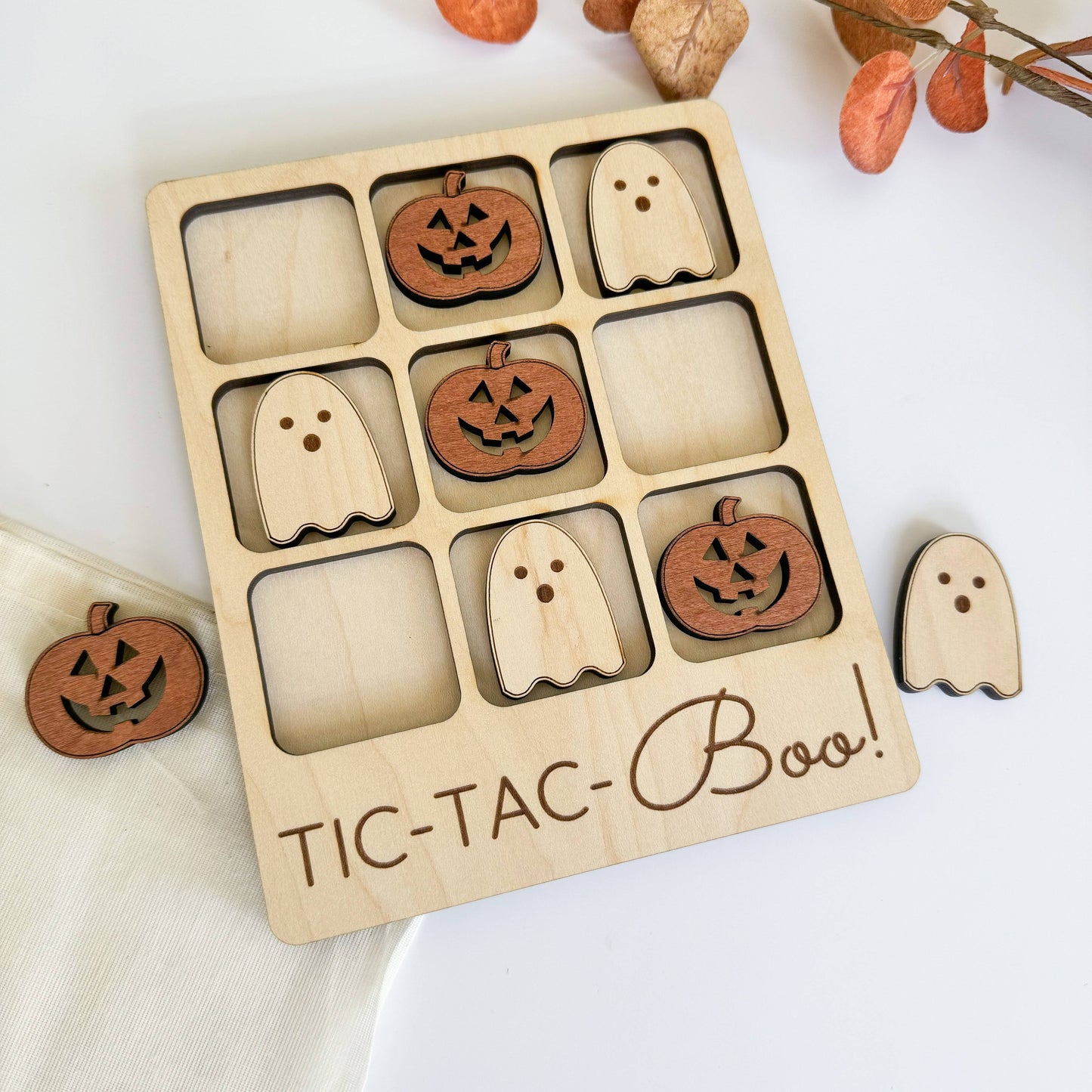 Halloween Tic-Tac-Toe Game- Spooky Game