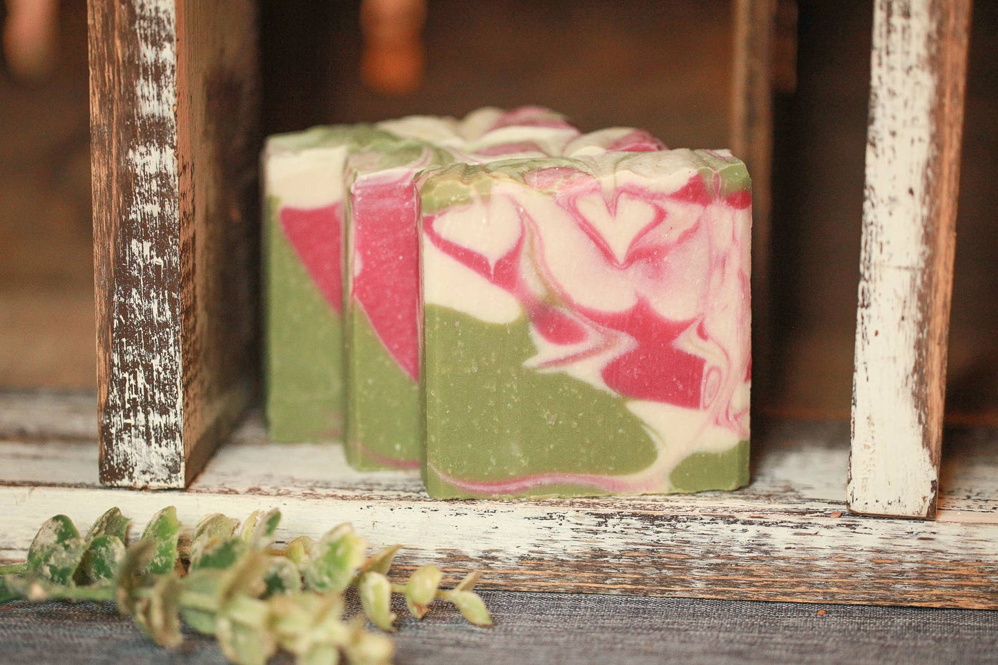 Baja Cactus Artisan Soap, Luxury Shea Butter Soap, 4.5 oz. Faith