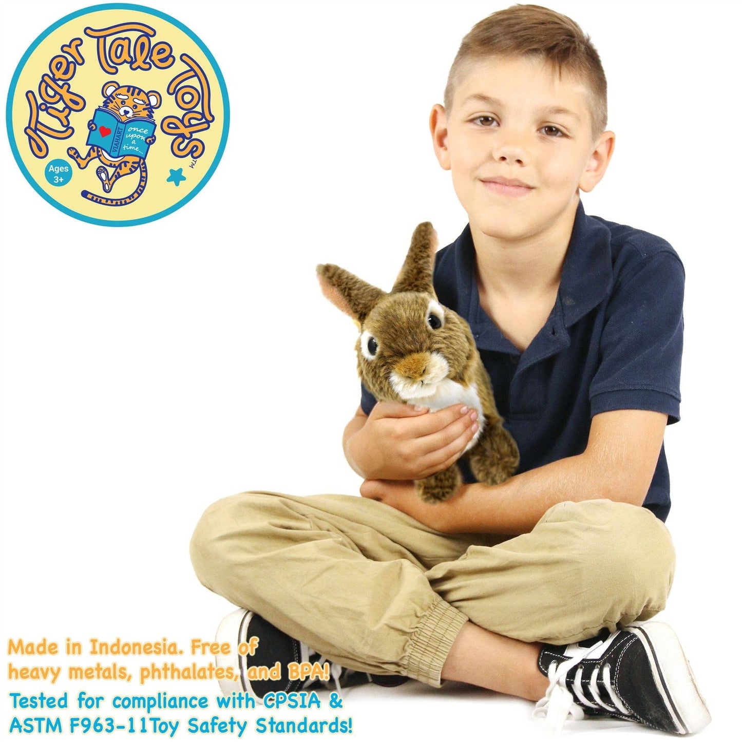 Brigid The Brown Rabbit | 10 Inch Stuffed Animal Plush | Viahart