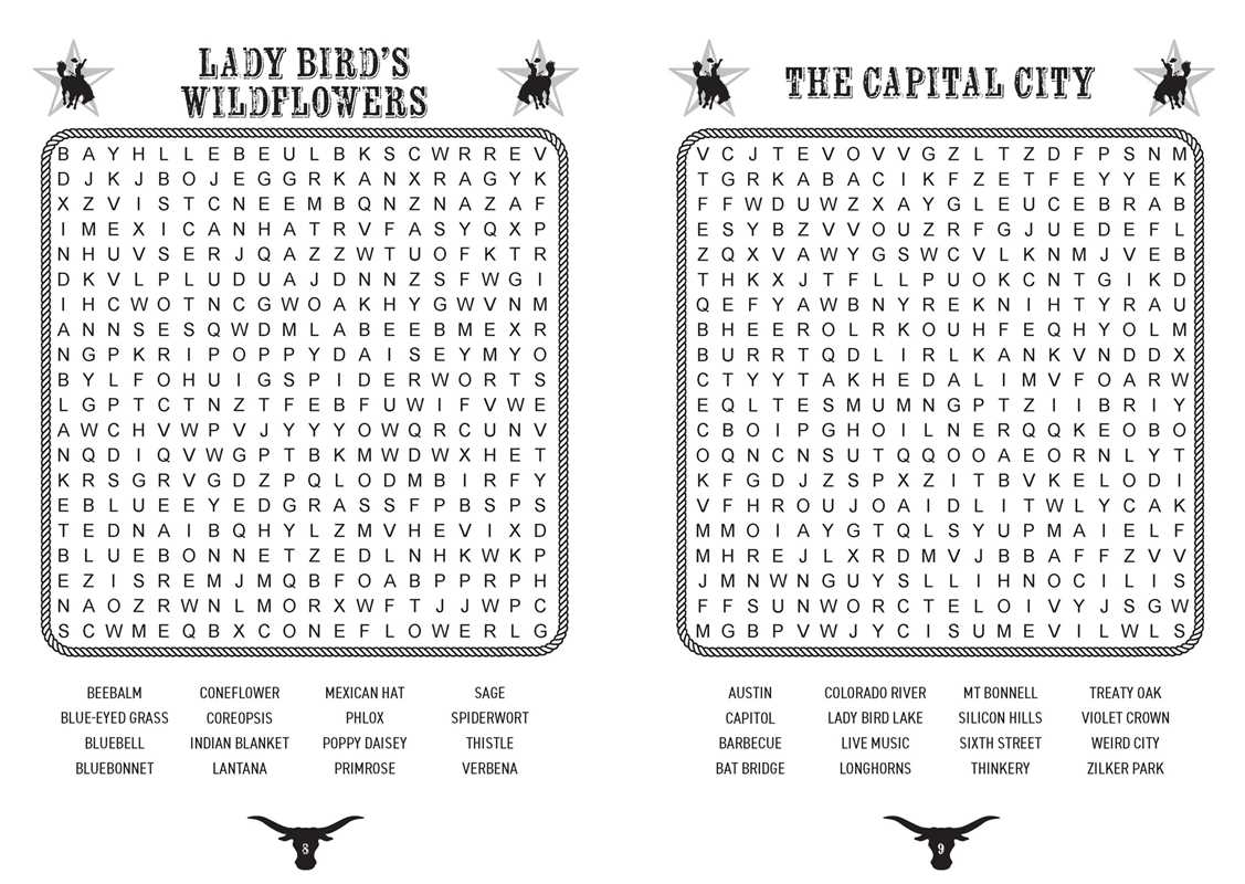 All About Texas Word Search by Editors of Thunder Bay Press: Paperback; 120 pages / English