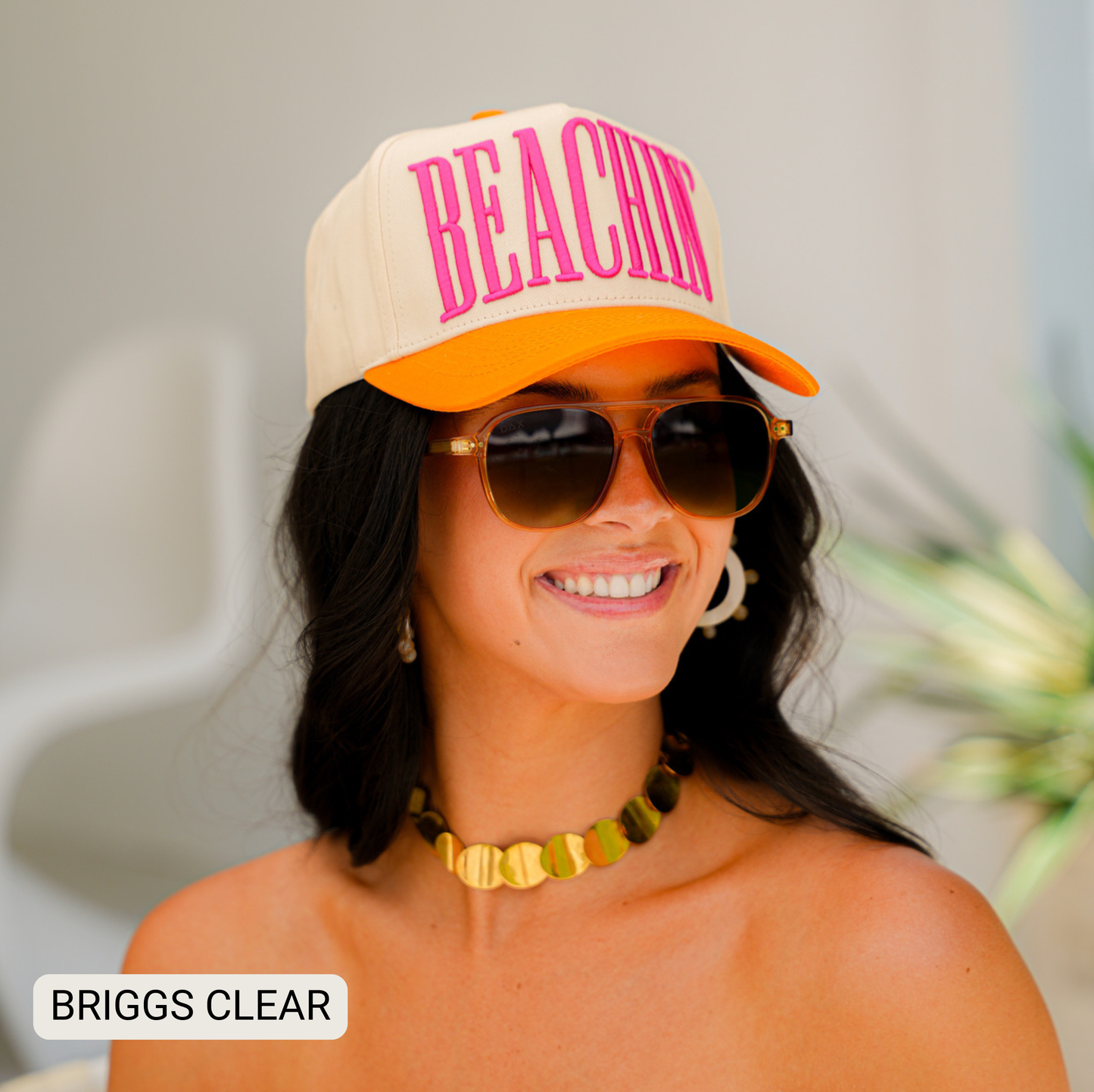 Briggs - Women's Polarized Small/ Medium Aviator: Black Gradient Fl/Tx