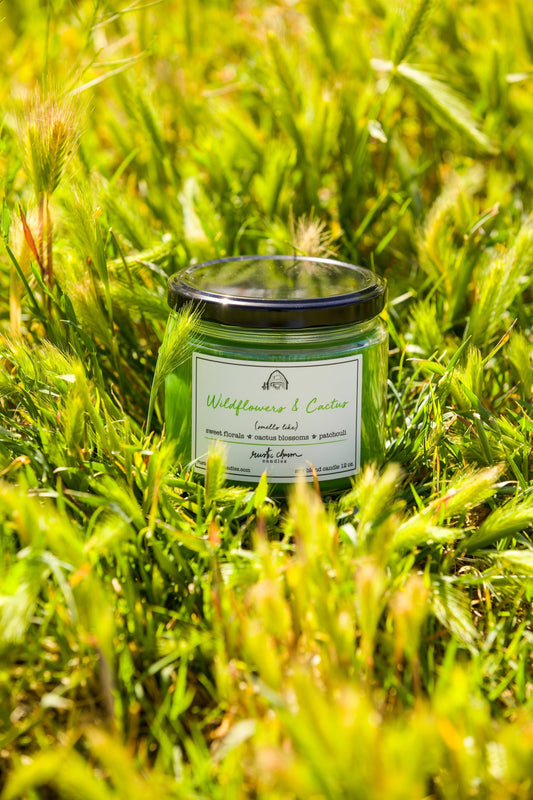 Wildflowers and Cactus 12 oz. Candle
