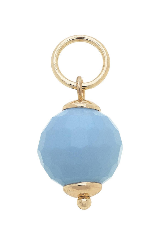 Resin Bead Charm: Light Blue