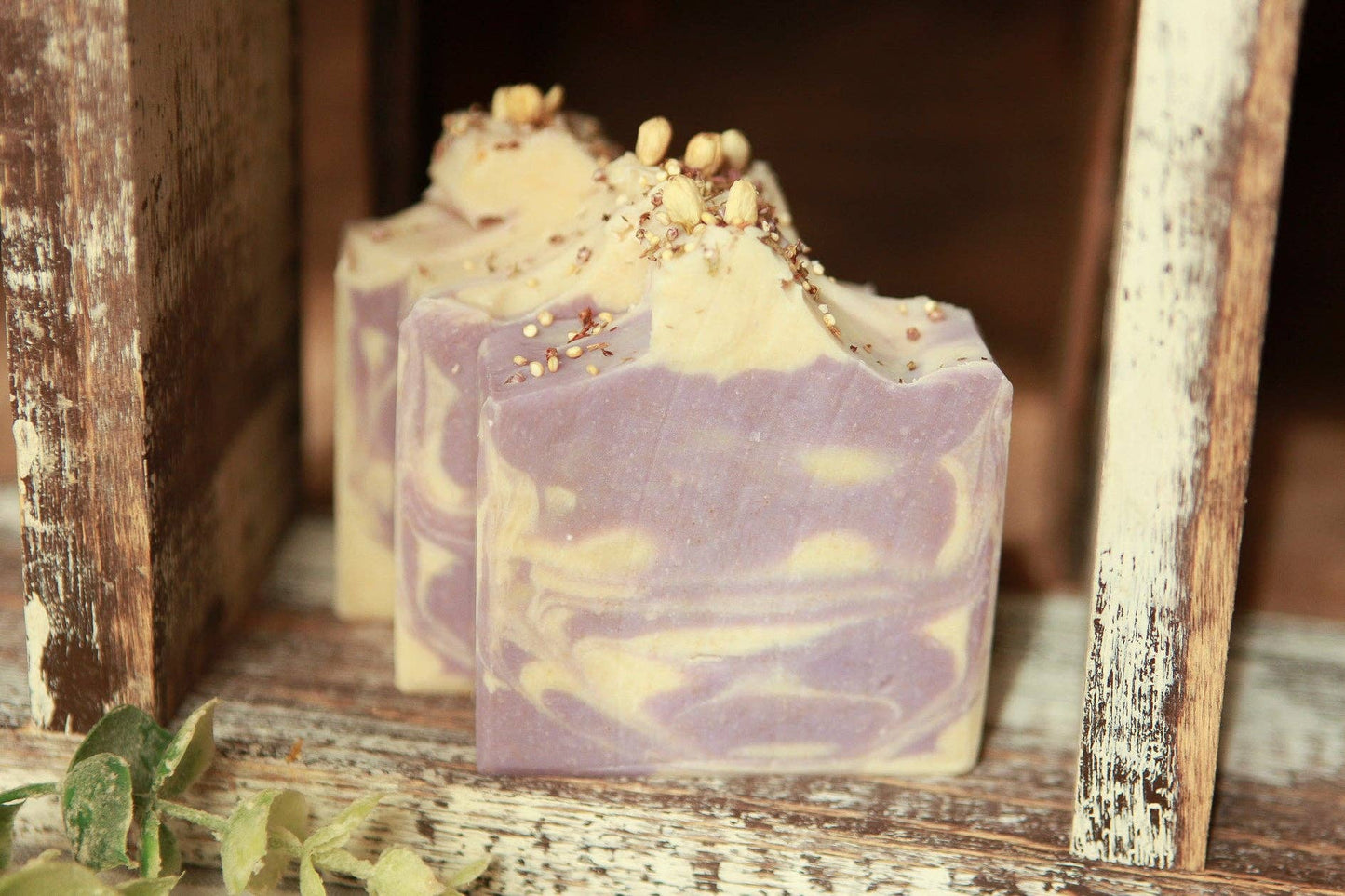 Blackberry Magnolia Goat Milk Cold Process Bar Soap 4.5oz. Faith Fl