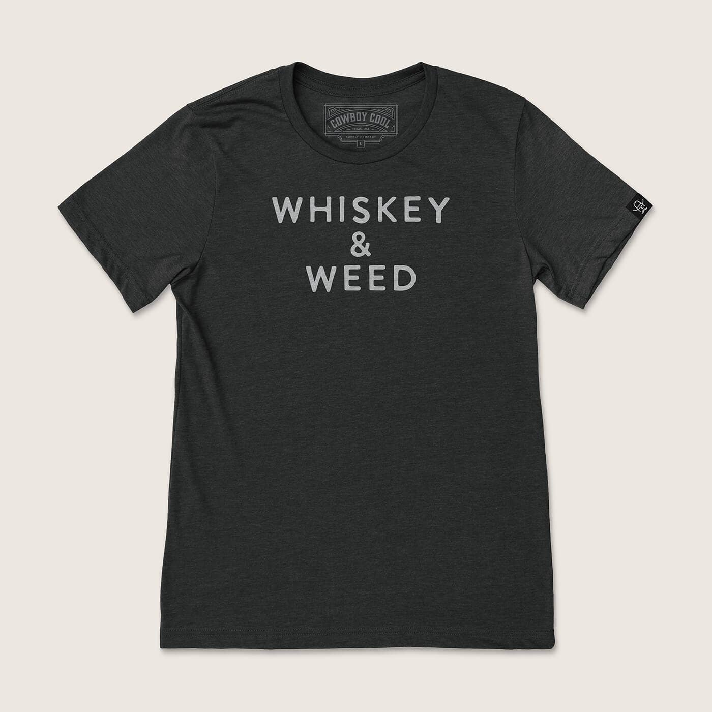 Cowboy Reserve  Whiskey & Weed T-Shirt: S-2X CC TX