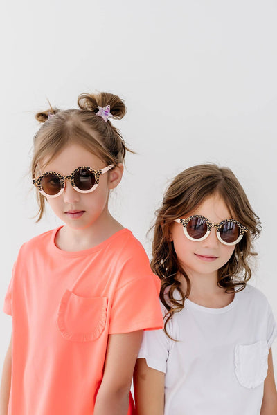 Wild One Sunnies: Peach Mila & Rose