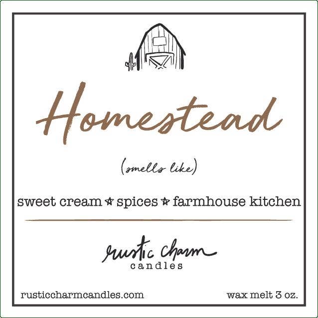 Homestead Candle-rustic charm