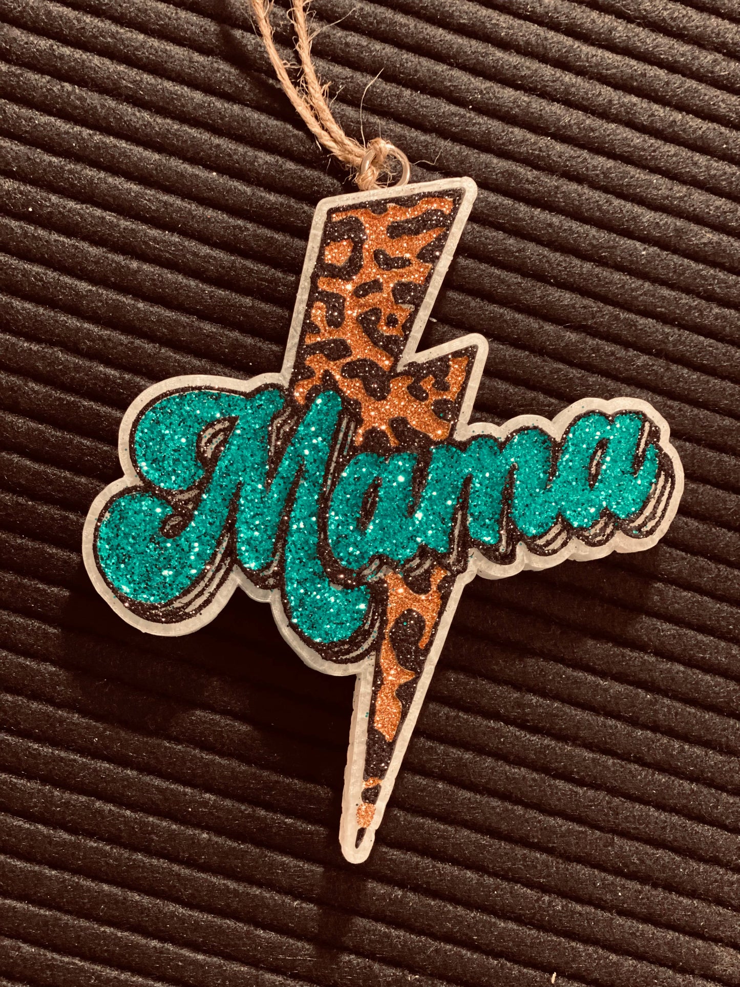 Mama Lighting Bolt Car Freshie: Cowgirl Britches