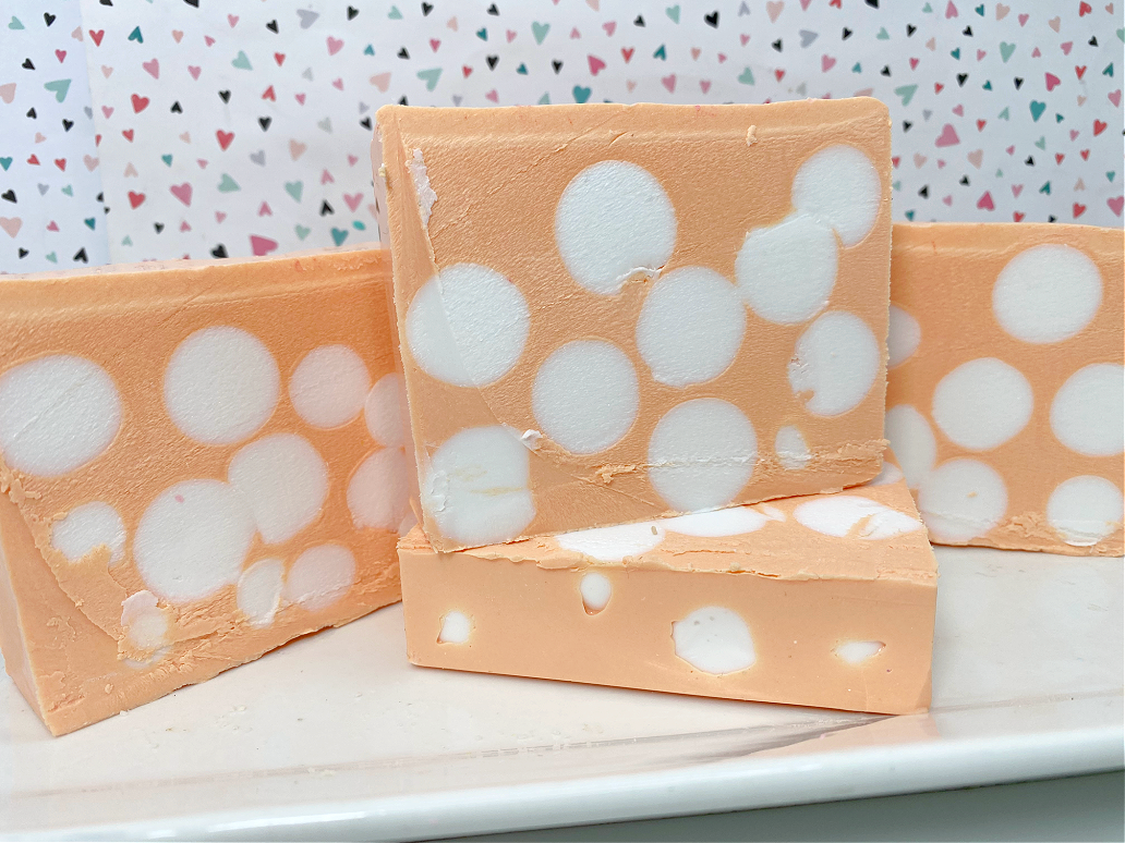 Peachy - Handmade Soap Bar - Spring/Summer