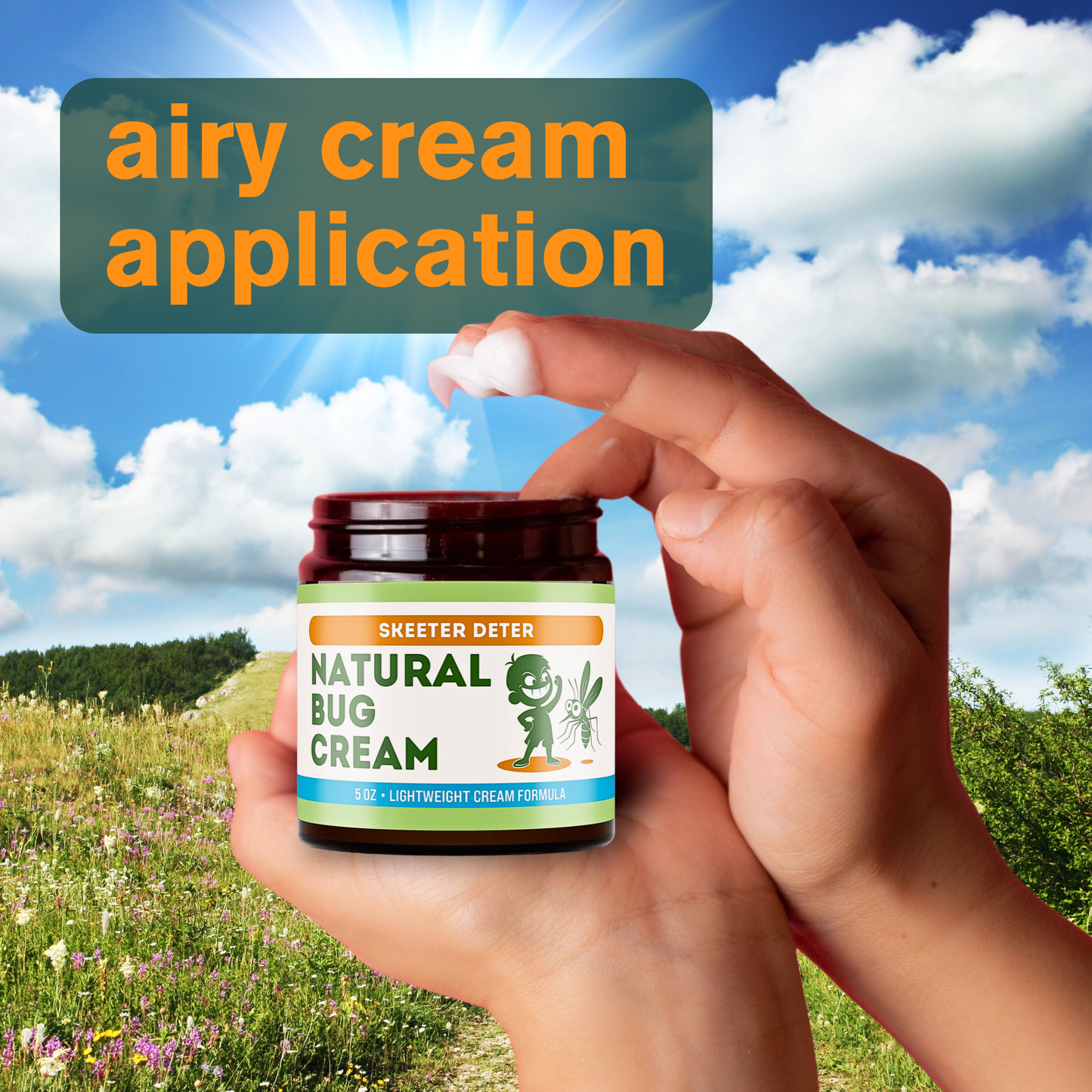 Natural Bug Cream: 5 Oz Magnum