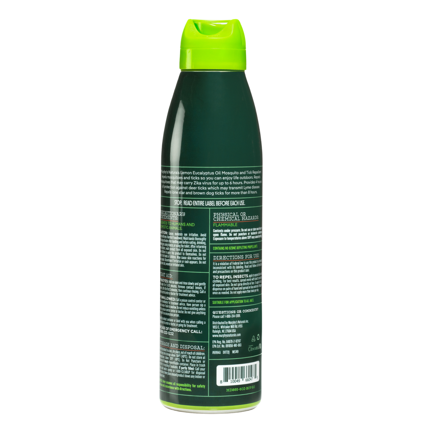 Mosquito & Tick Repellent Mist (6oz) - Display of 6