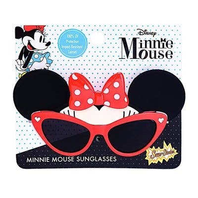 Officially Licensed Lil' Characters Red Minnie Glasses H2W Fl/Tx