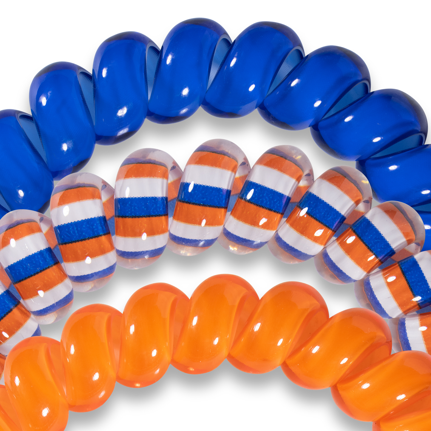 Spiral Hair Coils | Small | Univ. of Florida Hair Ties