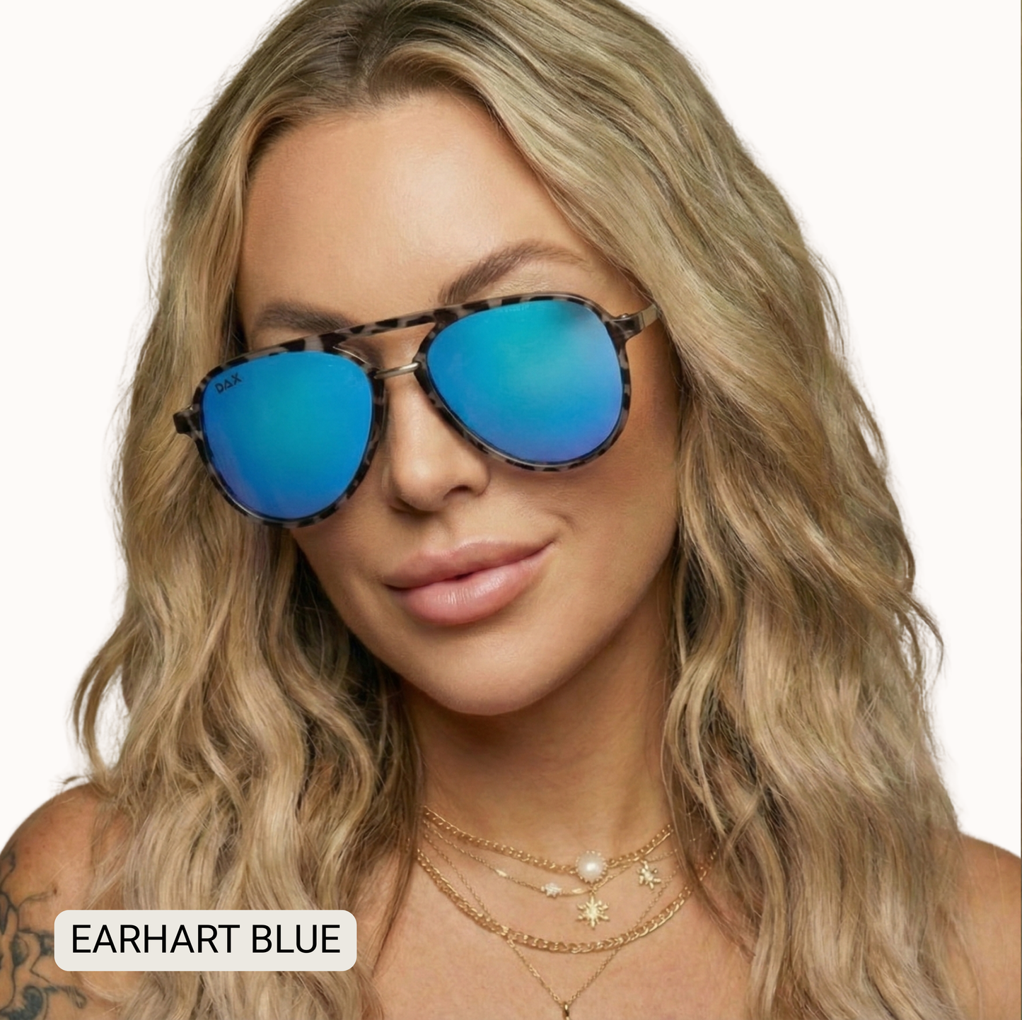 Earhart - Women’s Aviator Sunglasses–Polarized Everyday Chic: Hot pink Tx Dax