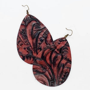 Cowgirl Swag Deep Bourbon Collection -Earrings:  Mini 1.5" Doohickie