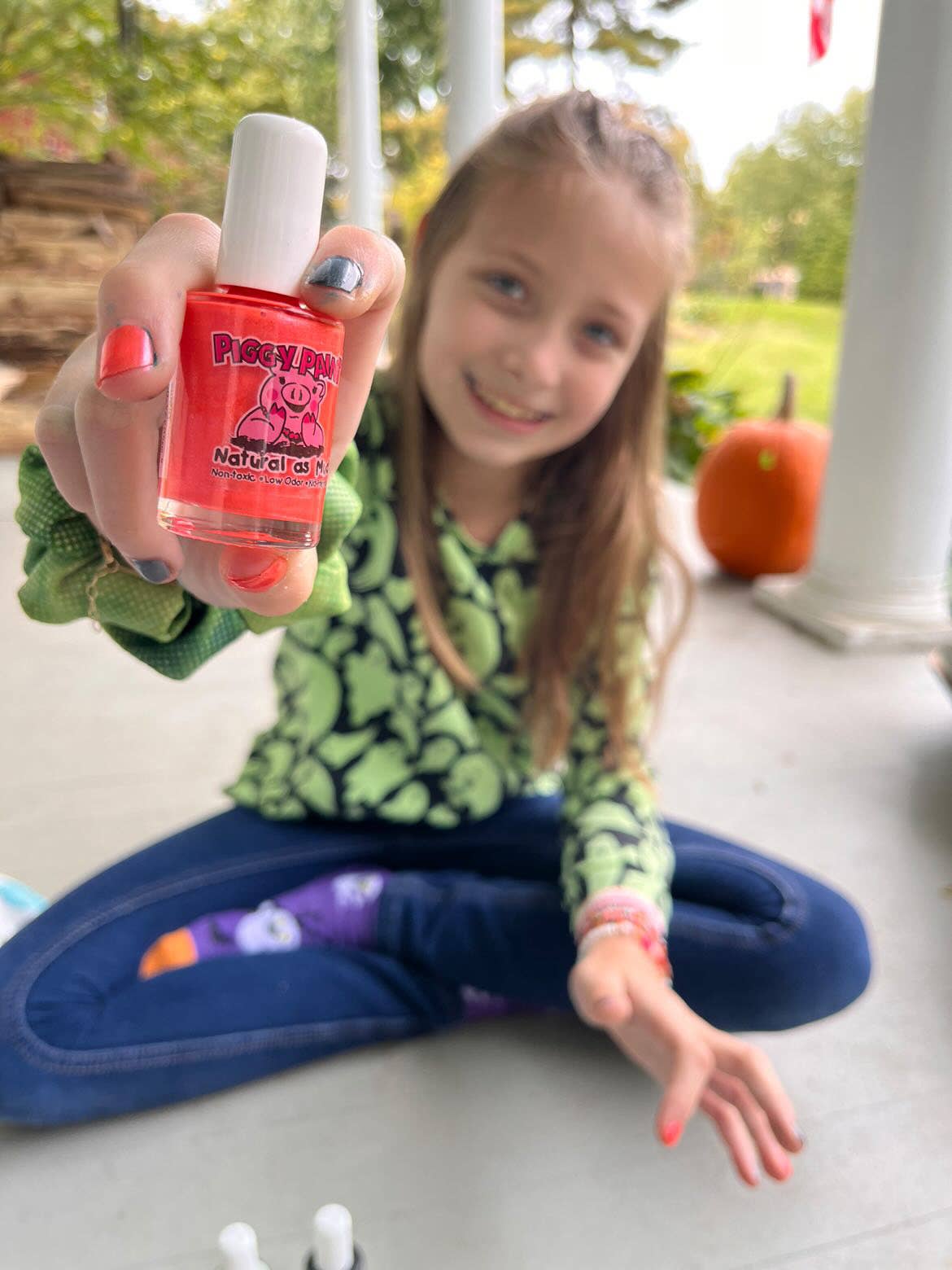 Drama Nail Polish Non-Toxic Kids Nail Polish Piggy