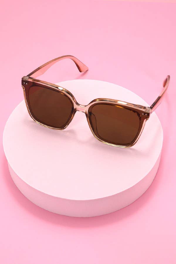 ACETATE SQUARE CATEYE SUNGLASSES SET | 40SG813-12 Pack: Assorted