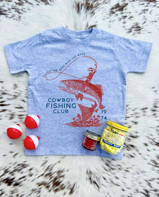 Cowboy fishing club: Grey / 4T