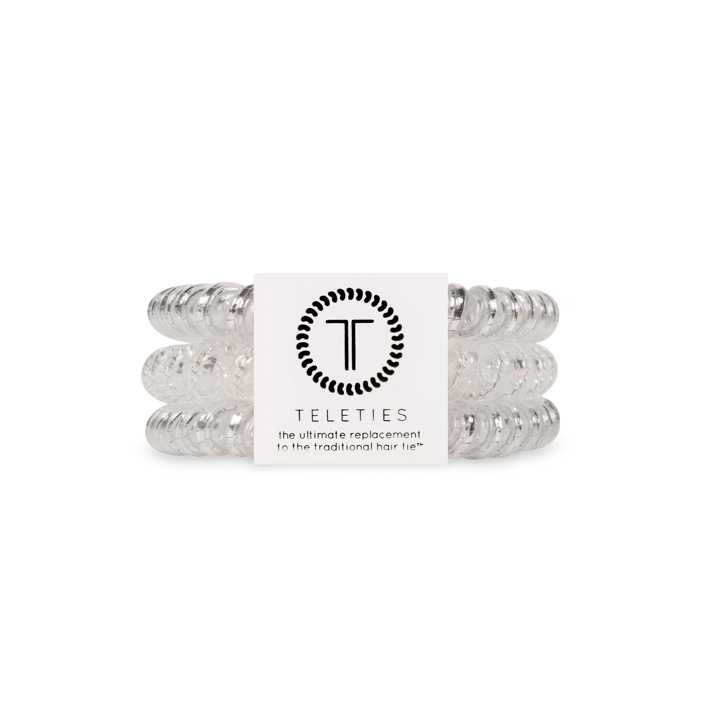 Spiral Hair Coils | Small | Silver Slay Hair Ties Teleties