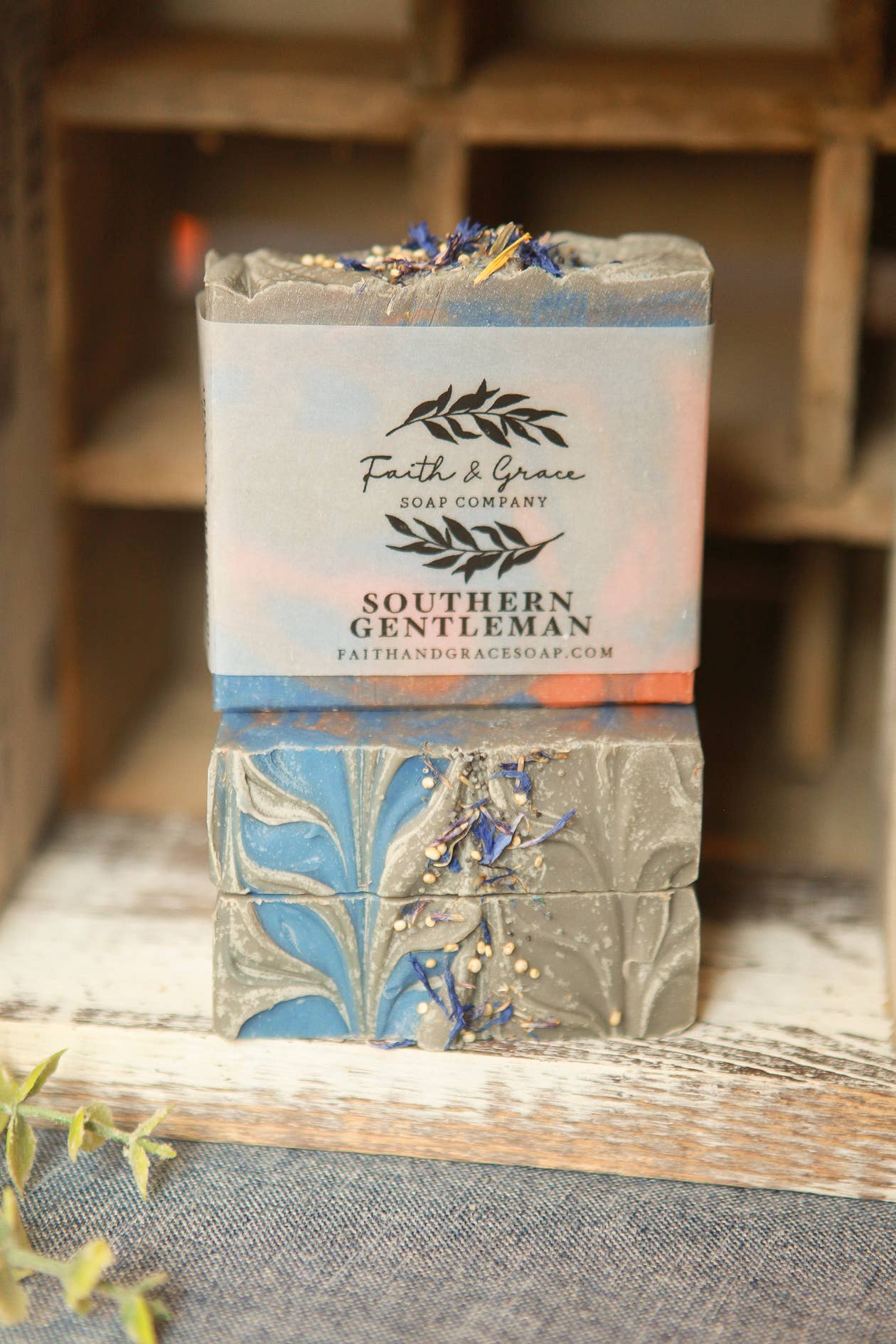 Southern Gentleman Cold Process Bar Soap, 4.5 oz. Faith