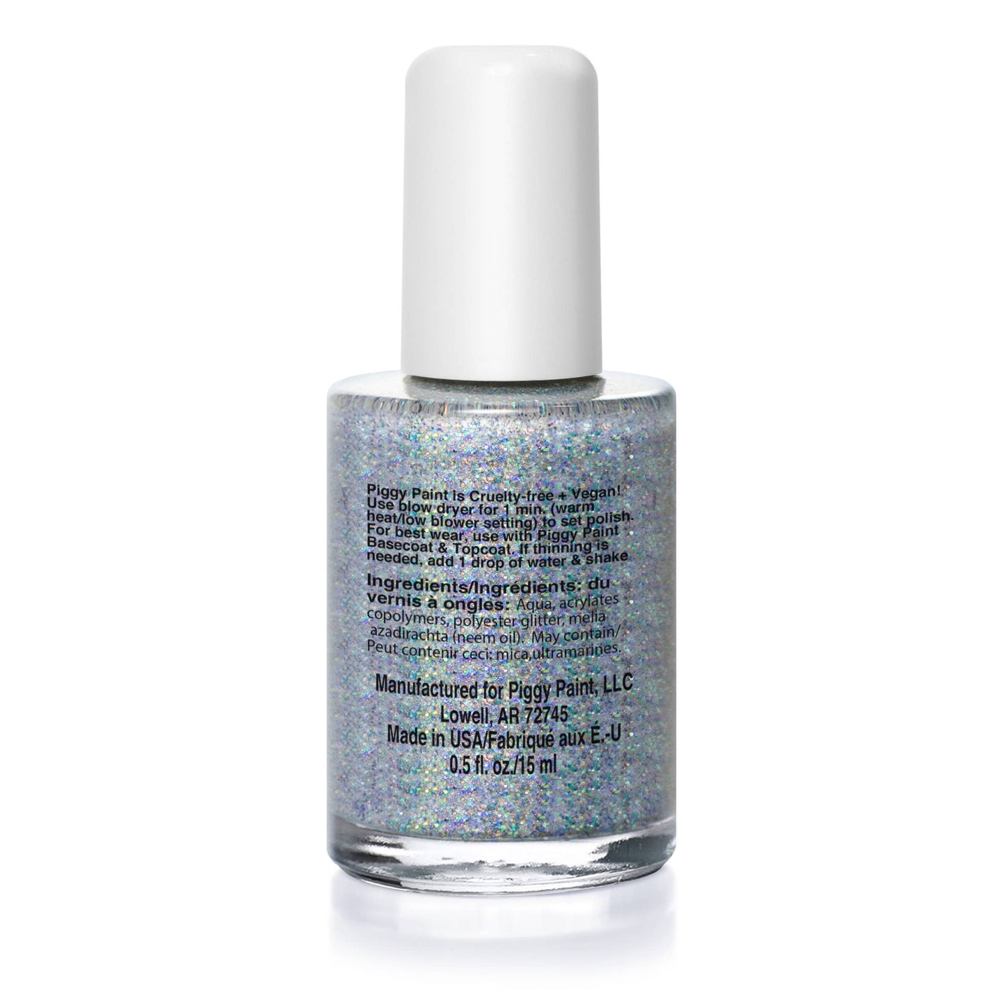 Glitterbug Non-Toxic Kids Nail Polish Piggy