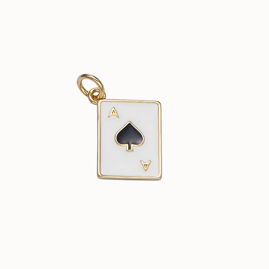 Ace of Spades Charm By Deep South Originals