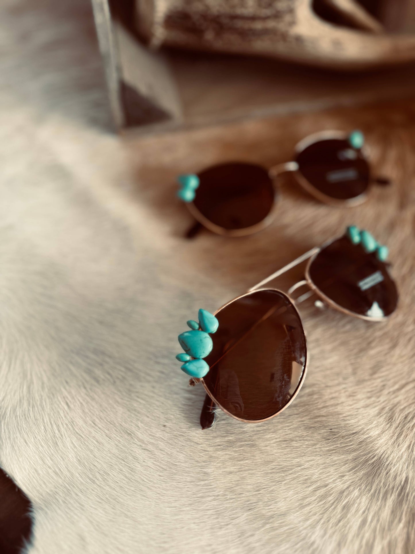 Coastal Cowgirl Sunnies Turquoise Trail