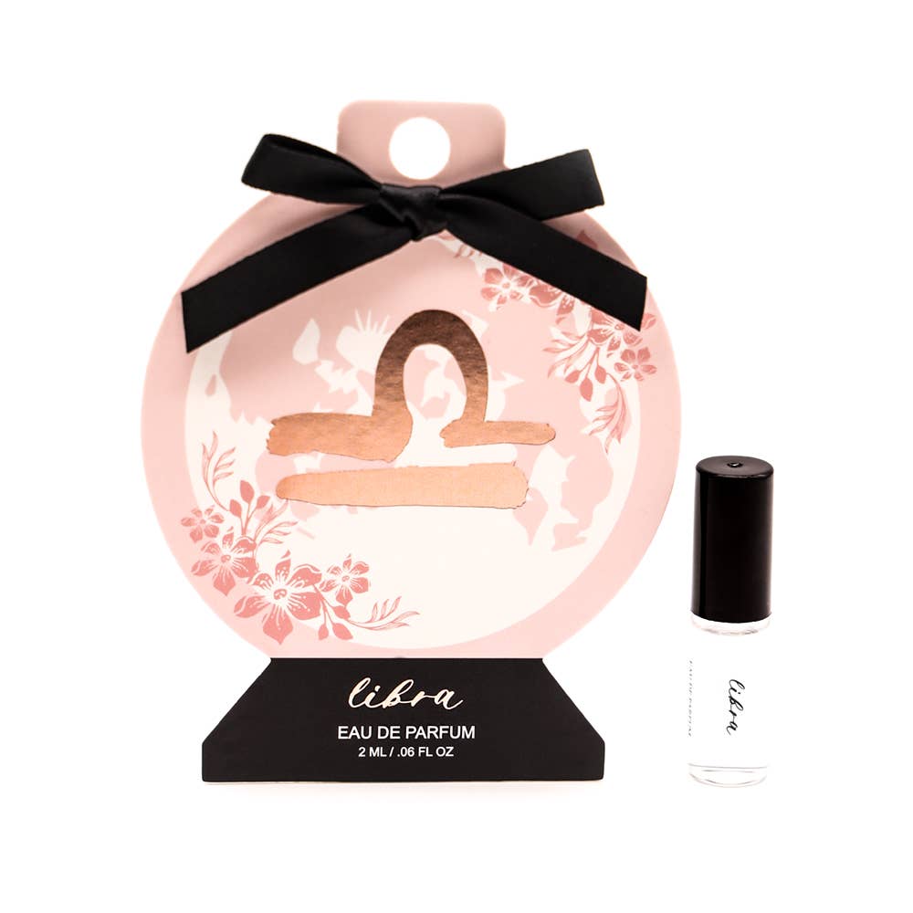 Zodiac Perfumette Card Pink: Pisces