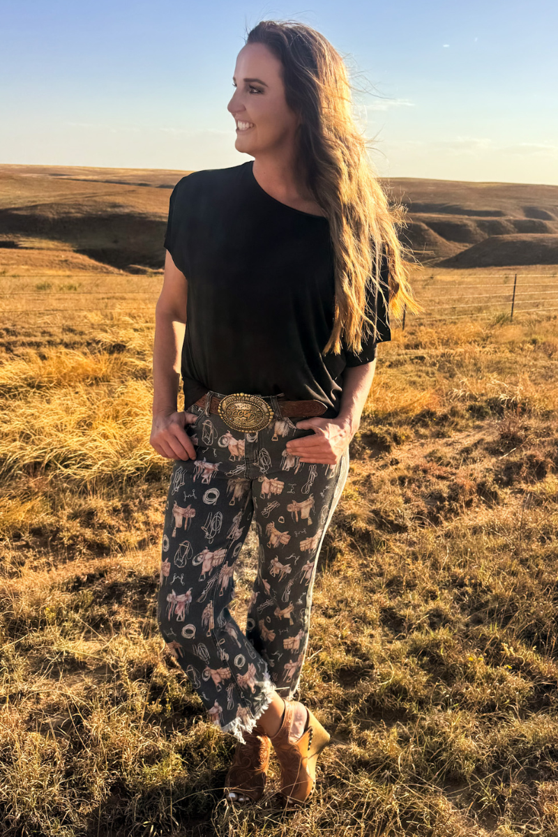 Saddle Room Jeans: Sterling Kreek
