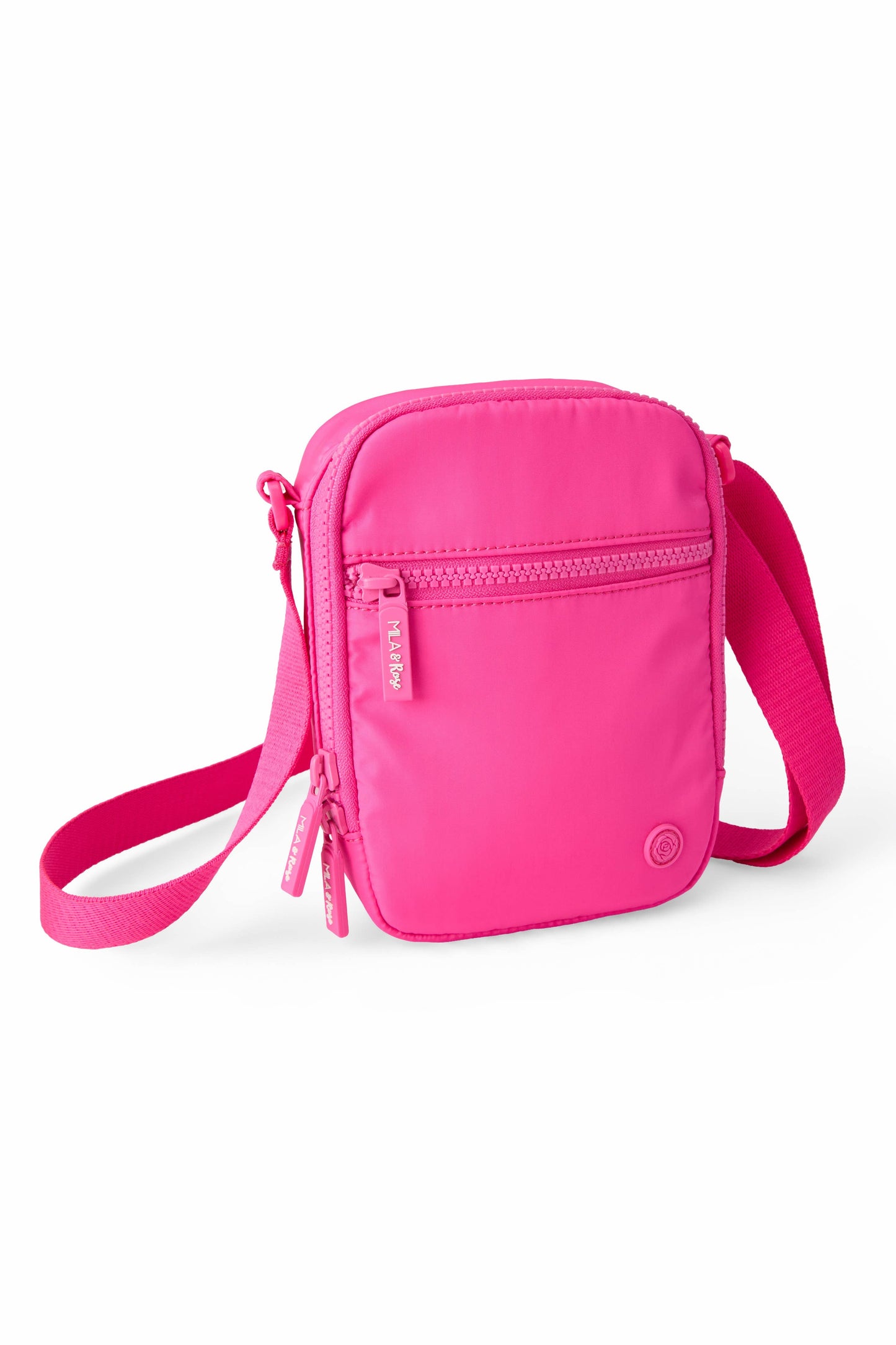 Neon Pink Crossbody Bag Mila