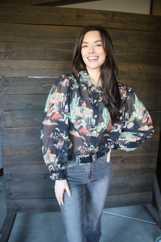 TH11  BLACK WAGON CHIFFON (7 Piece)