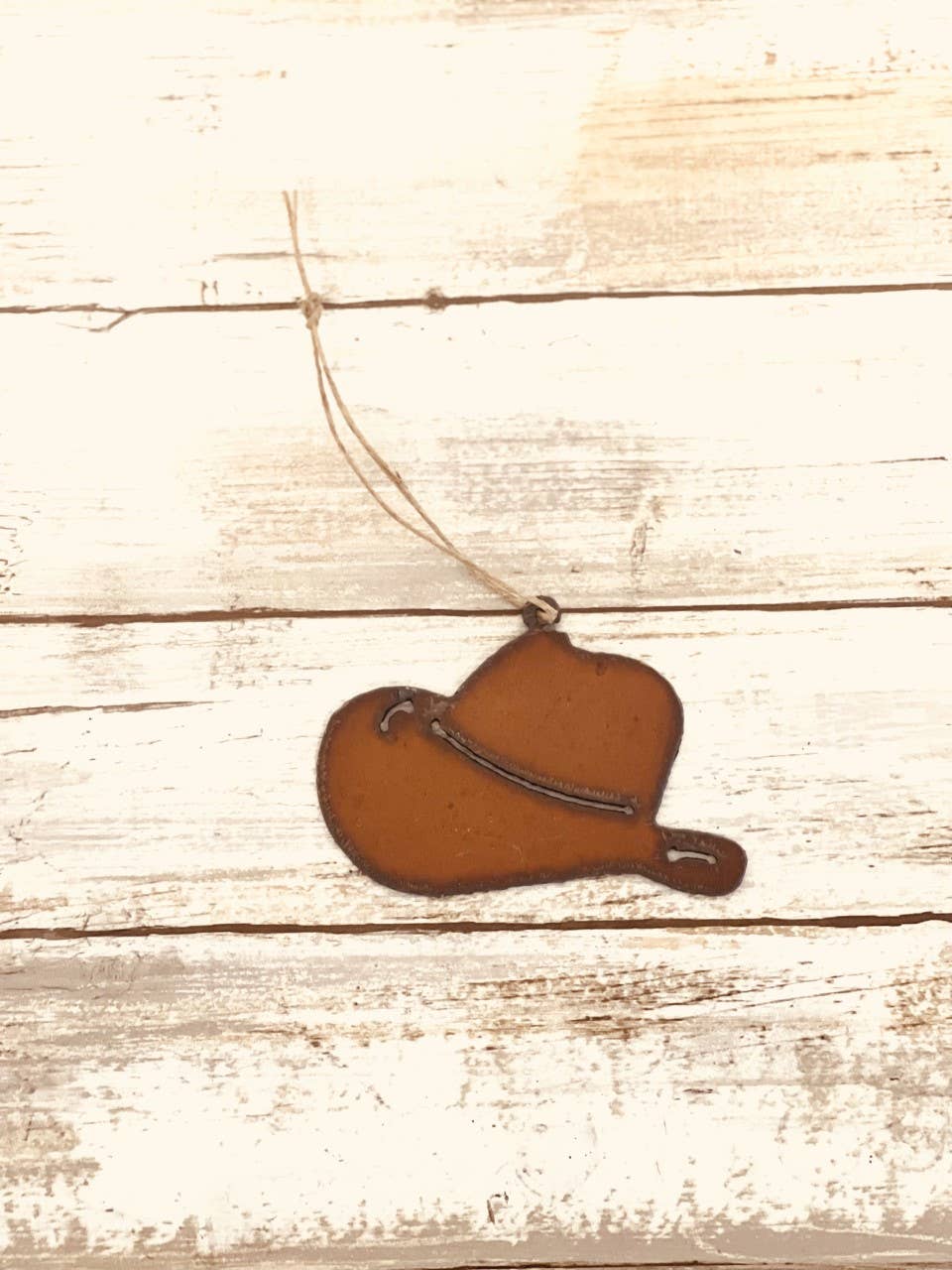 Cowboy Hat Ornament; Ironworks