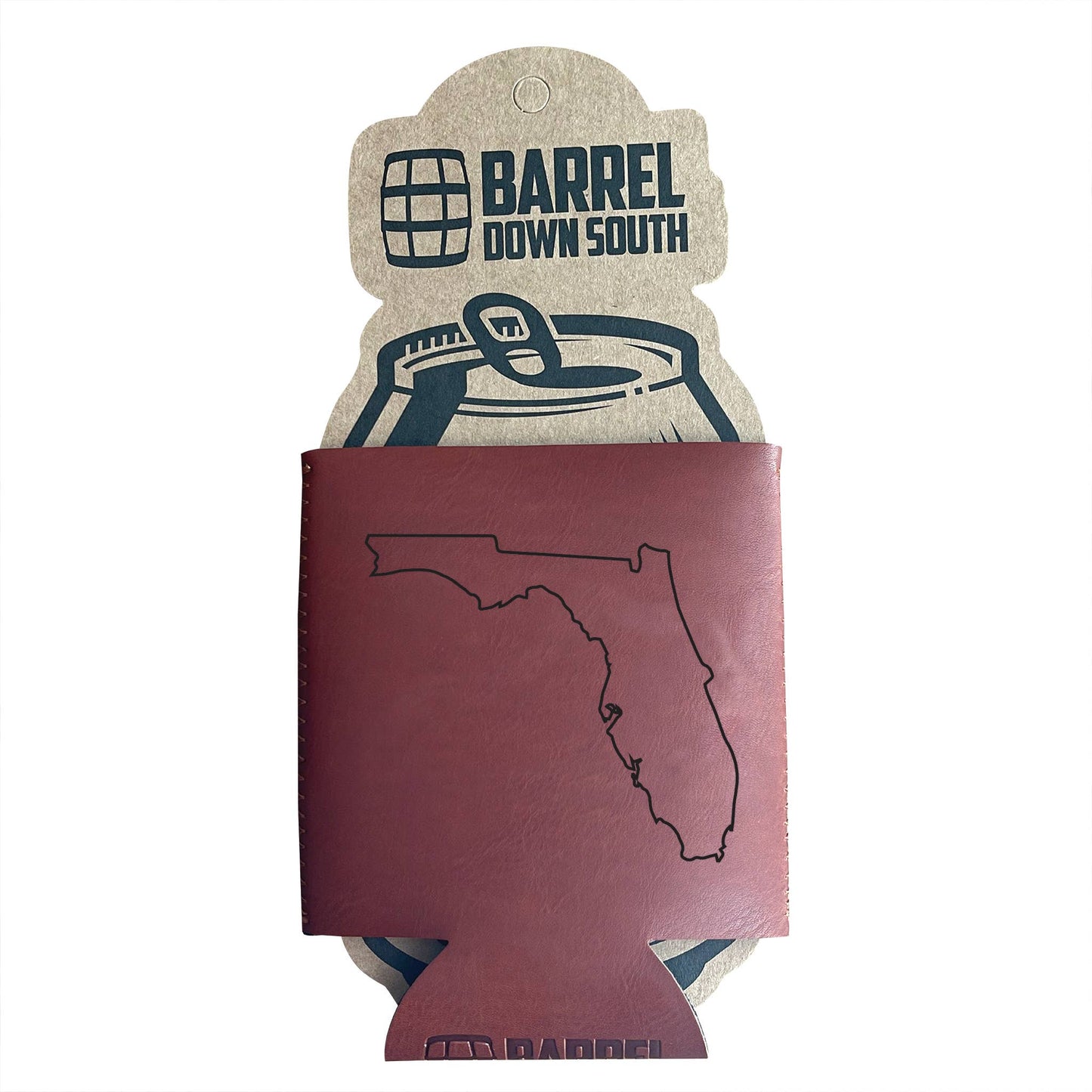 Florida Can Cooler - Beer Gift Barrel Down South