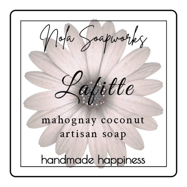 Lafitte - Mahogany Coconut Artisan Soap - 5 oz: Shrink Wrapped
