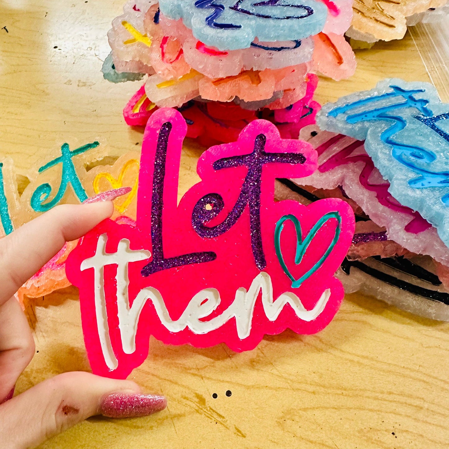 “Let Them" Car Freshie: southern c