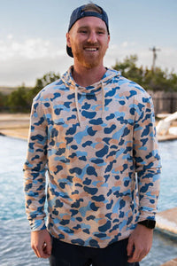 Performance Hoodie - Rockport Camo Burlebo