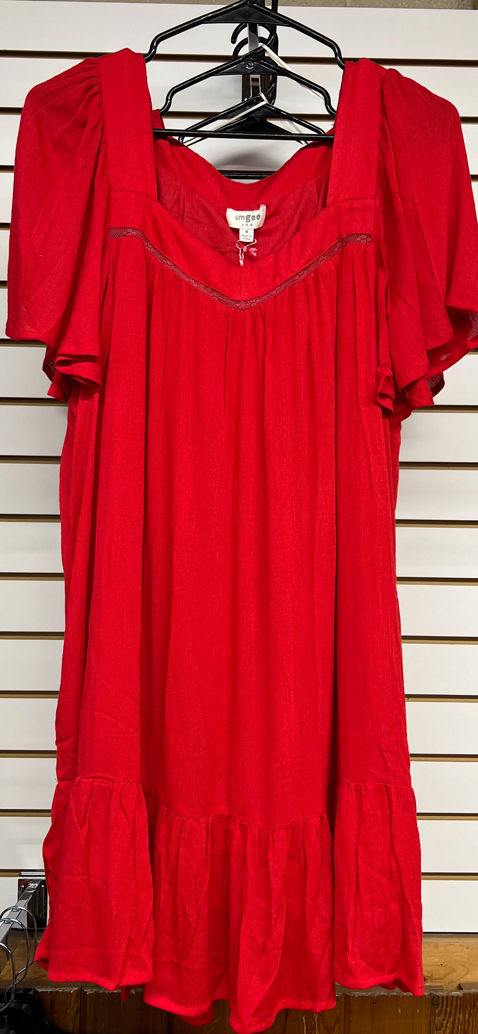 Umgee Tomato Red Dress