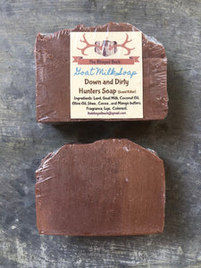 Down and Dirty Hunters Goat Milk Soap