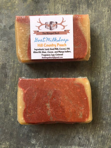 Hill Country Peach Goat Milk Soap