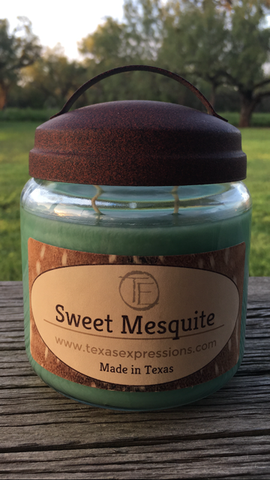 Sweet Mesquite Rustic Candle