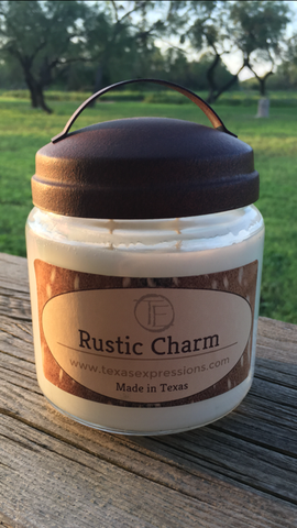 Rustic Charm Rustic Candle